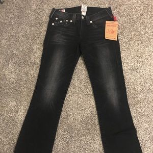 True Religion Becky Black Denim